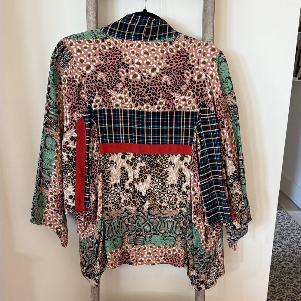 Ivy Jane Multicolor Patterned Blazer - image 3